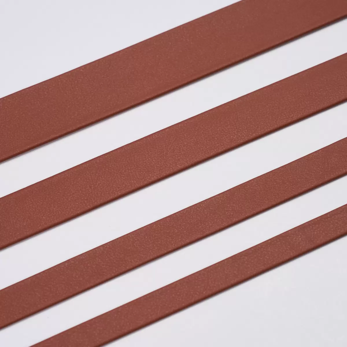 FRAZER WIDE LEATHER TRIM_ RUST