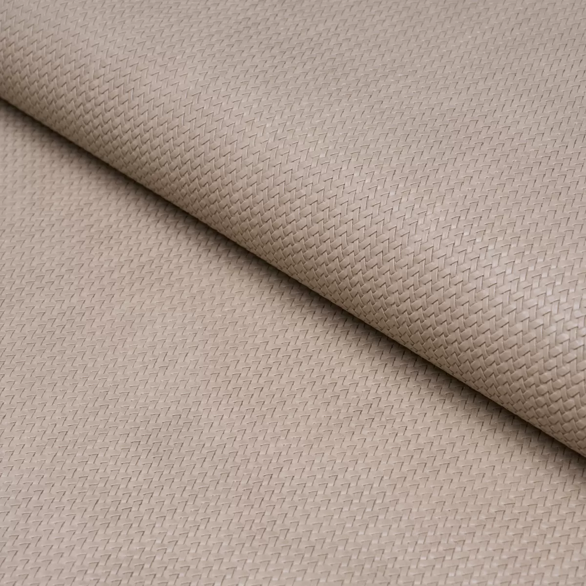 VEGAN LEATHER RATTAN INDOOR/OUTDOOR_ TAUPE