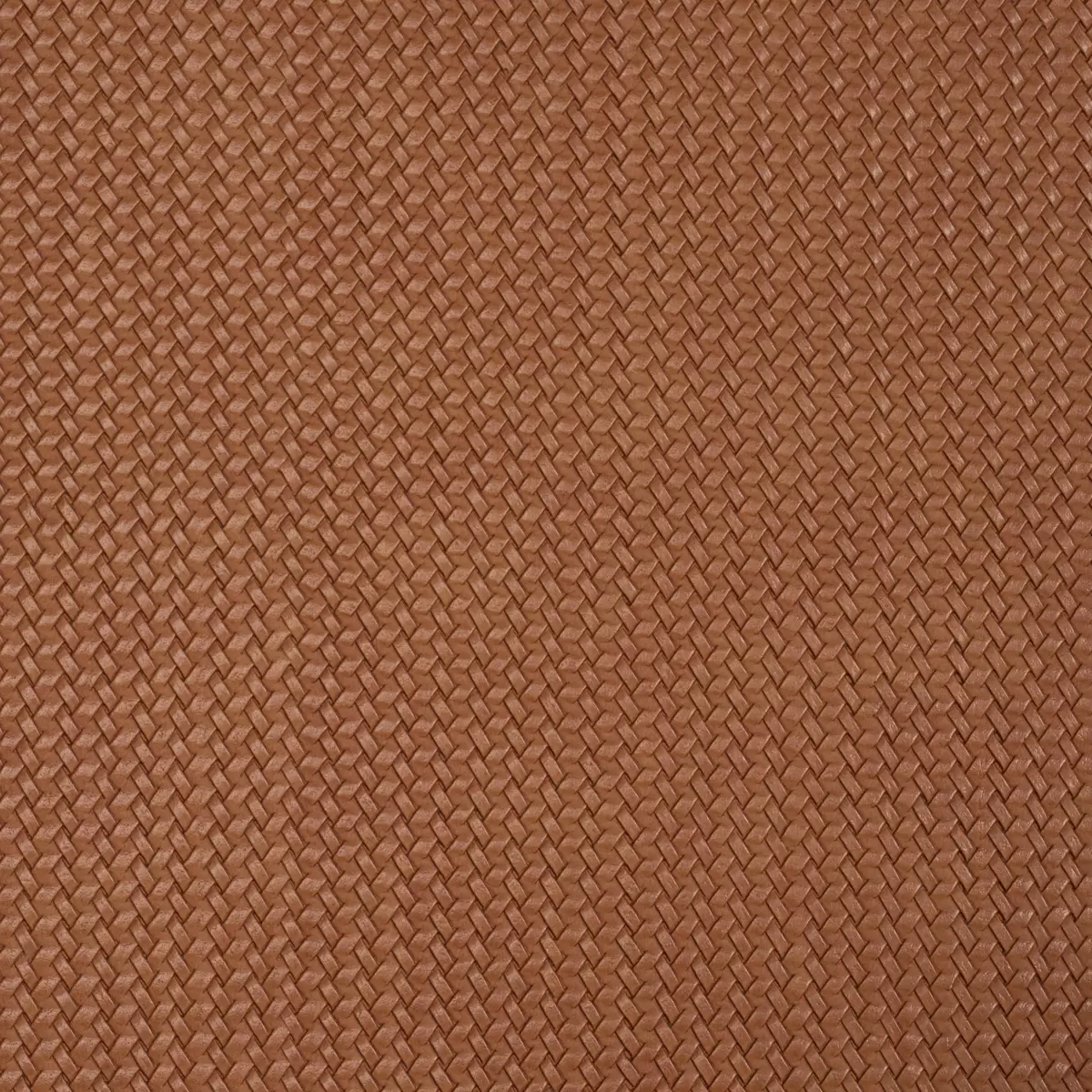 VEGAN LEATHER RATTAN INDOOR/OUTDOOR_ CARAMEL