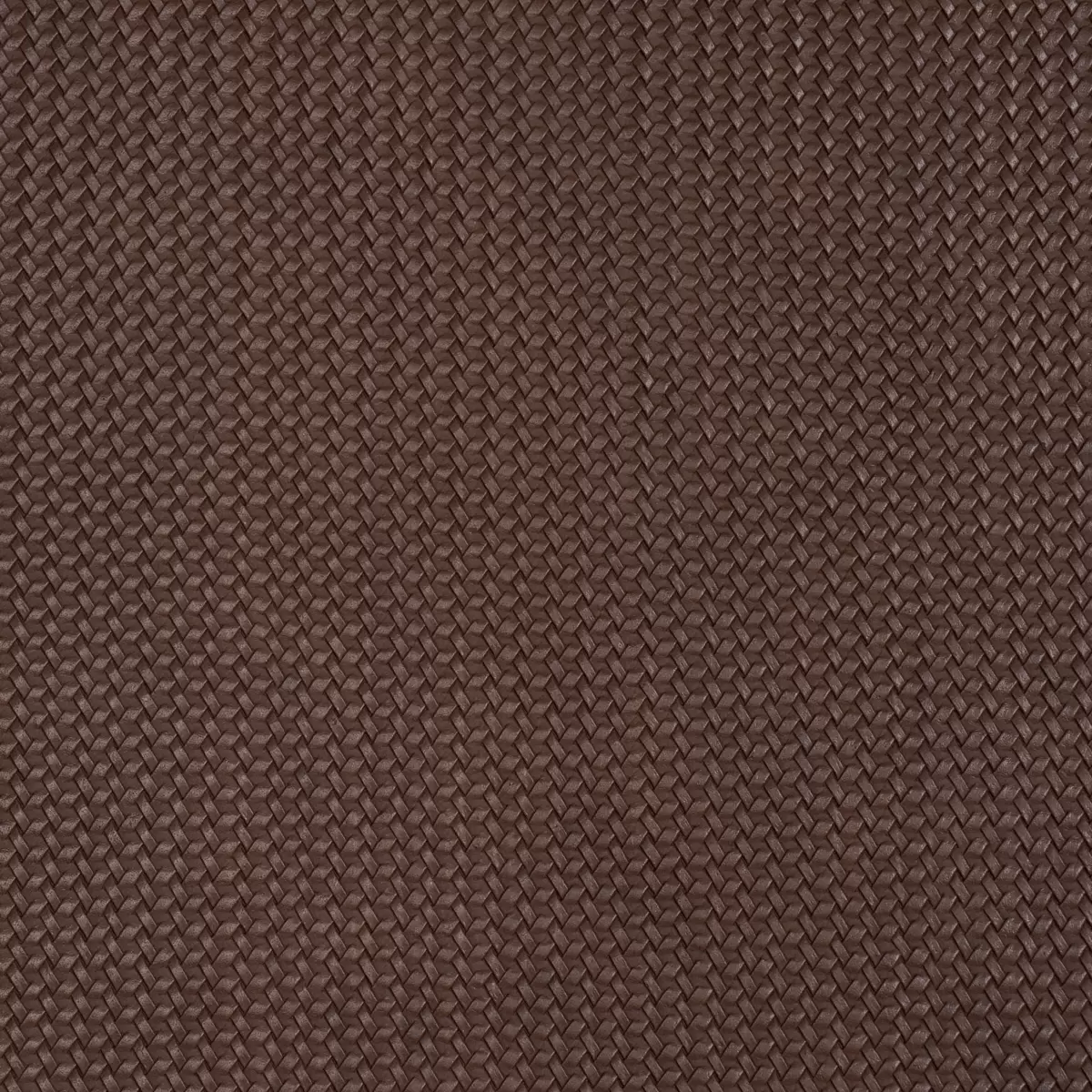 VEGAN LEATHER RATTAN INDOOR/OUTDOOR_ BROWN