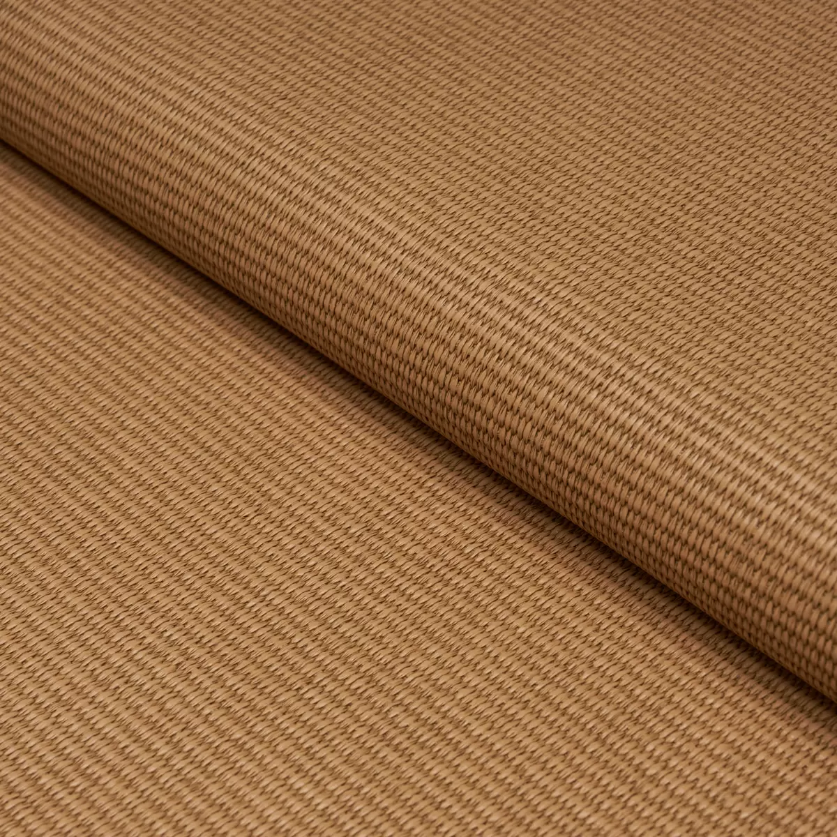VEGAN LEATHER BASKETWEAVE IN/OUT_ CAMEL