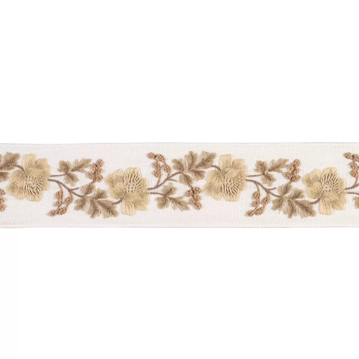 ELISE HAND-EMBROIDERED TAPE_ HARVEST