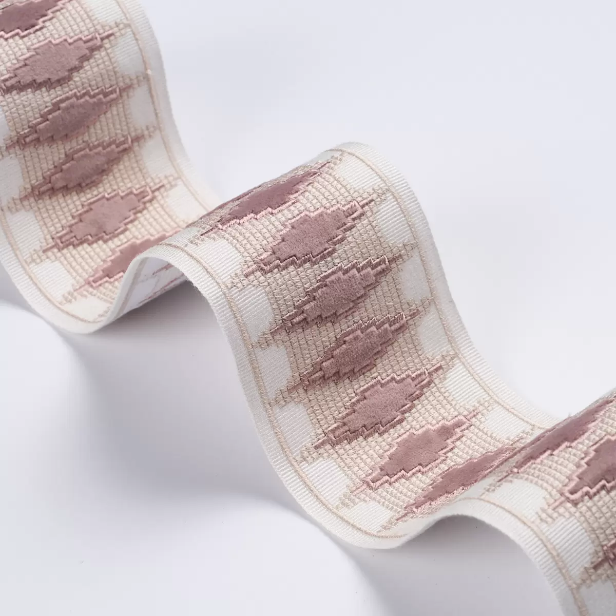 MIREILLE VELVET TAPE_ ROSE QUARTZ