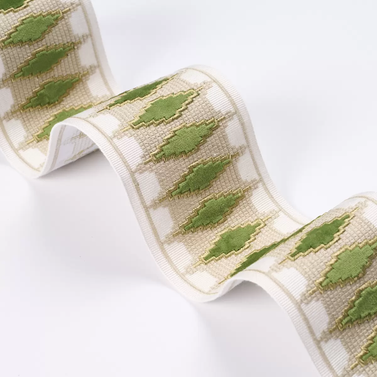 MIREILLE VELVET TAPE_ MOSS