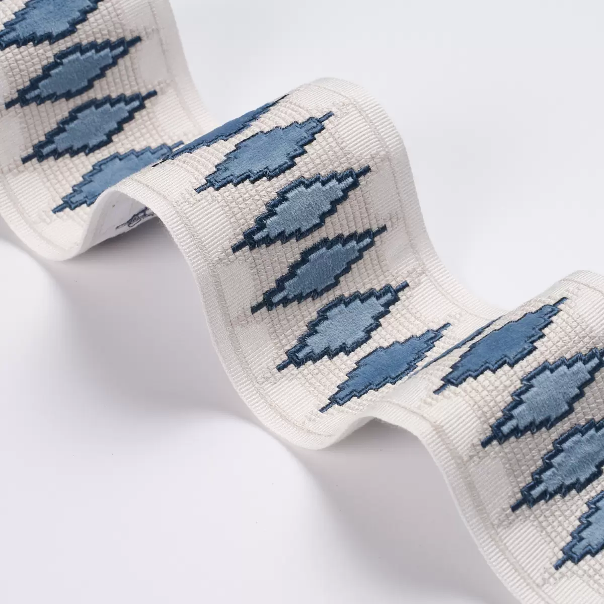 MIREILLE VELVET TAPE_ BLUE