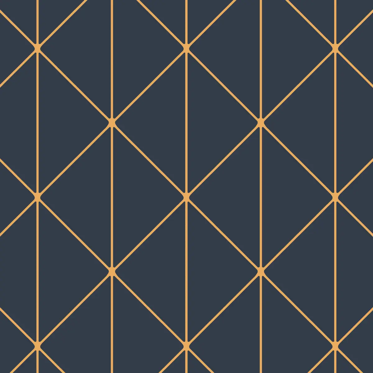 DIAMONDS_ NAVY AND GOLD