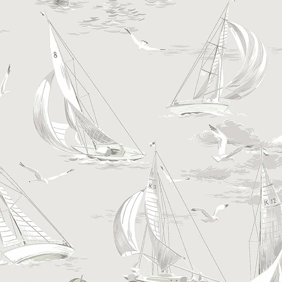 SAILBOATS_ GREY