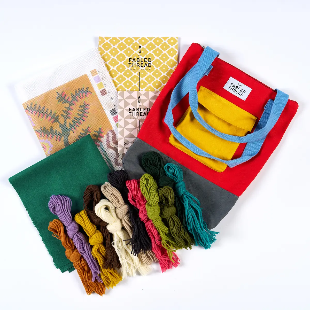 Ziggurat and Zulma Needlepoint Kit_ MULTI