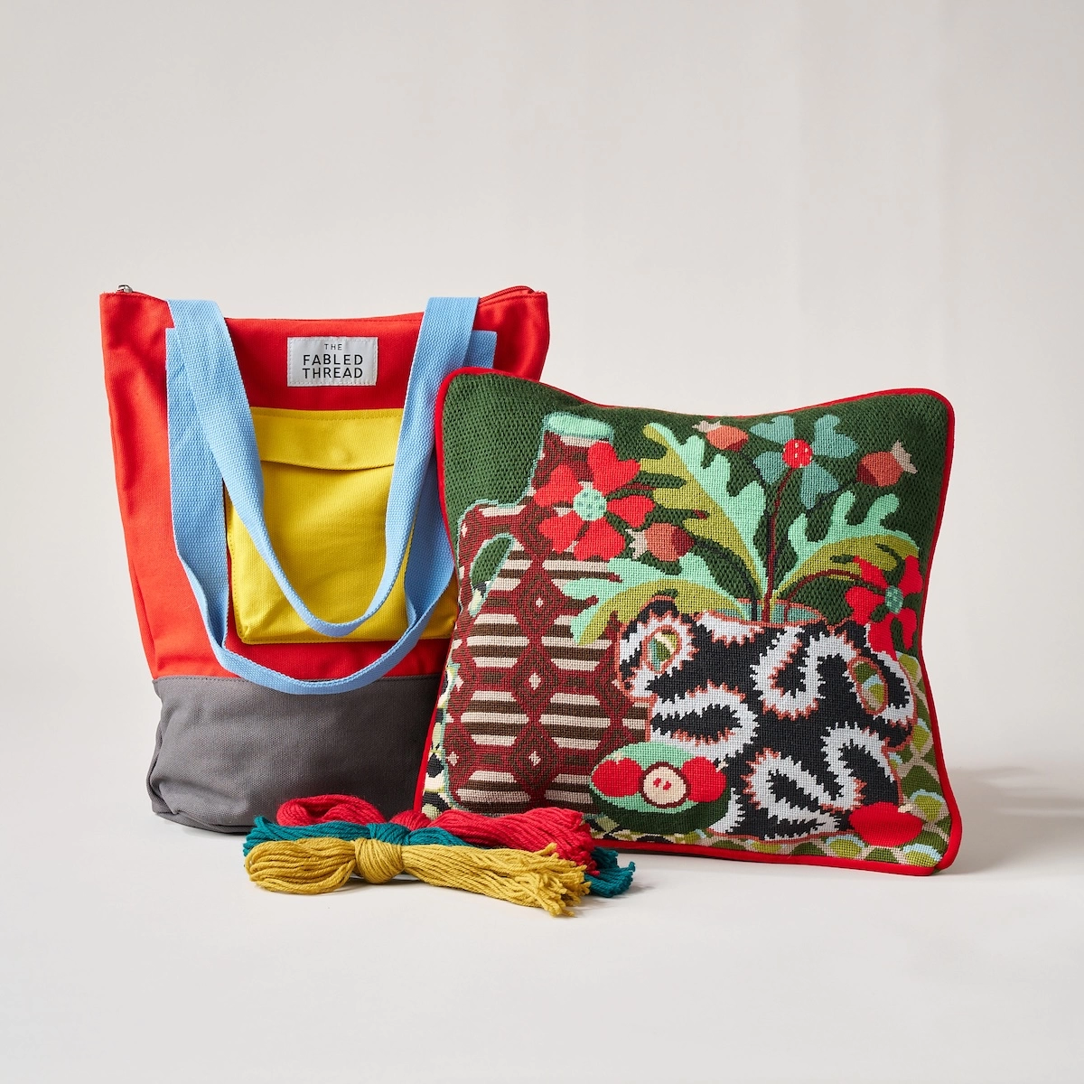 Zoelie & Manta Needlepoint Kit_ MULTI