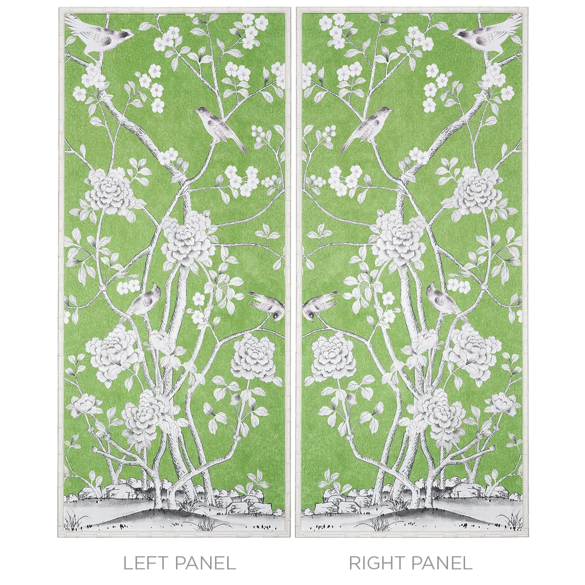 Chinois Palais Art Panel - Right_ LETTUCE