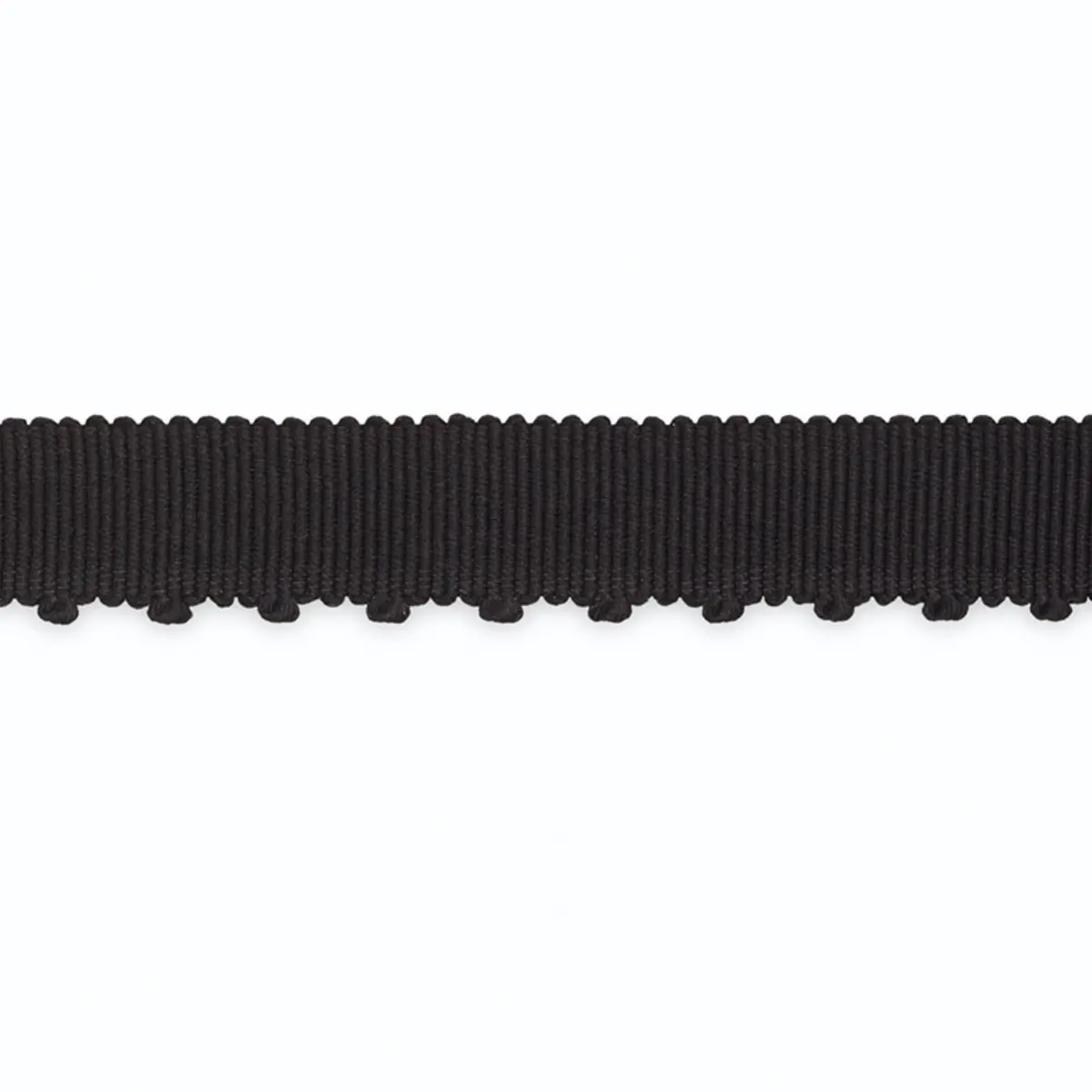 AMY PICOT-EDGE GROSGRAIN_ BLACK