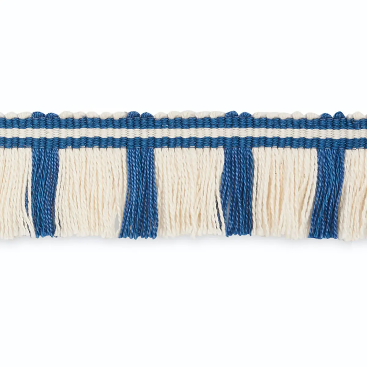 GORDON CUT FRINGE_ IVORY/BLUEBELL