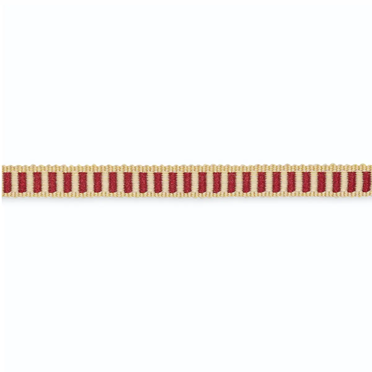 CLAUDINE COTTON GIMP_ CLARET/ANTIQUE GOLD