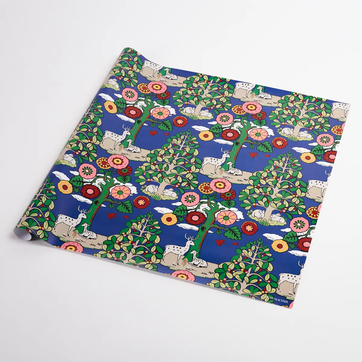 Fantasy Forest Wrapping Paper_ BLUE & MULTI