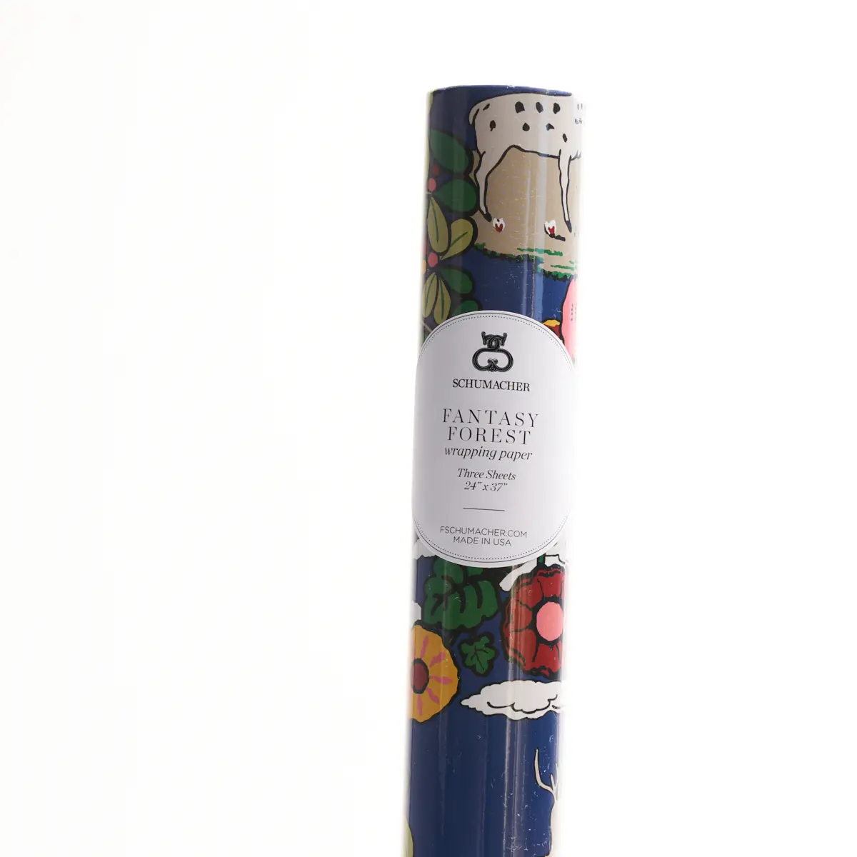 Fantasy Forest Wrapping Paper_ BLUE & MULTI