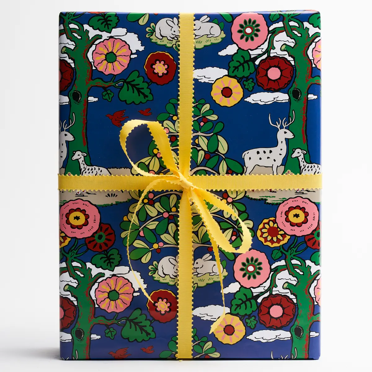 Fantasy Forest Wrapping Paper_ BLUE & MULTI