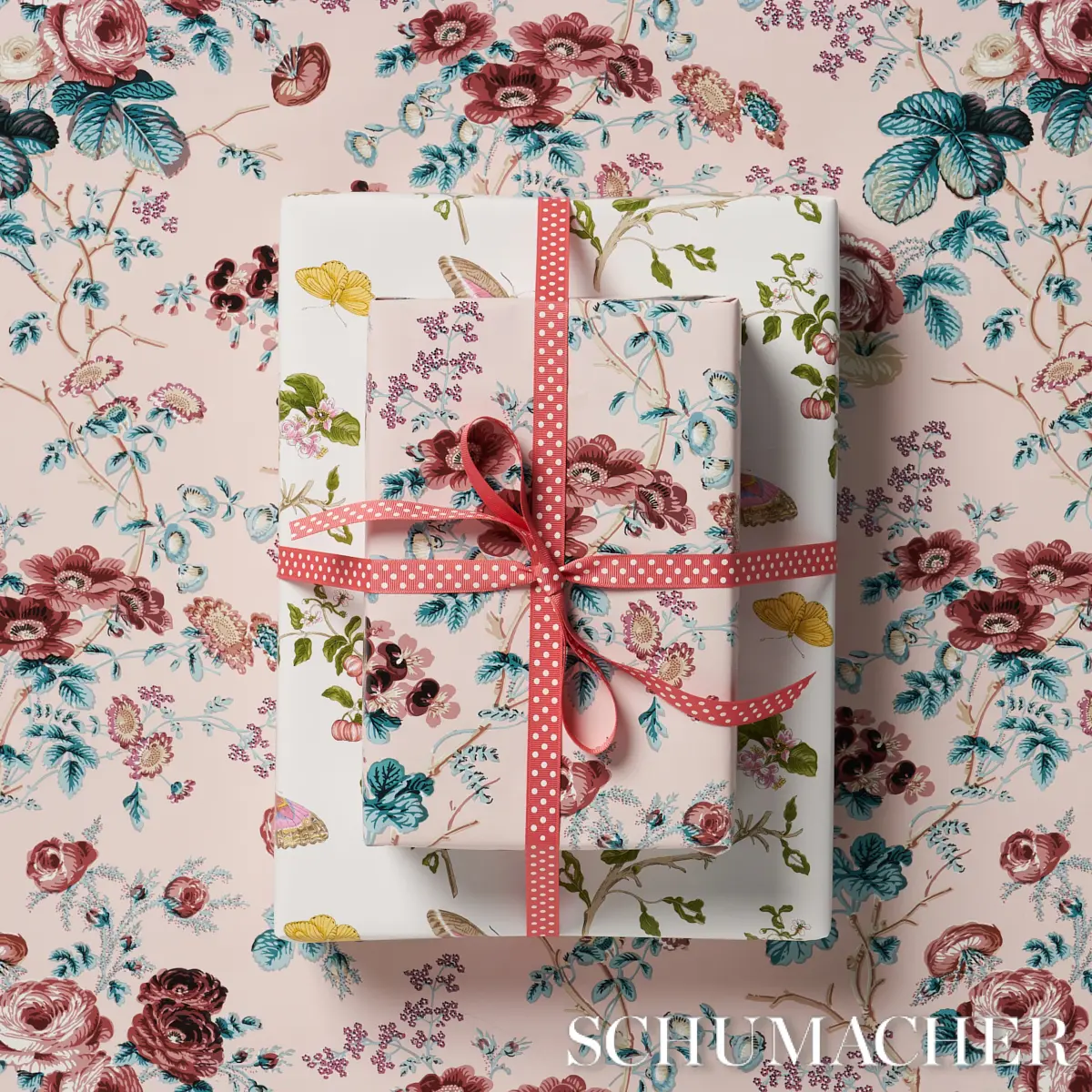 Salisbury Wrapping Paper_ ROSE