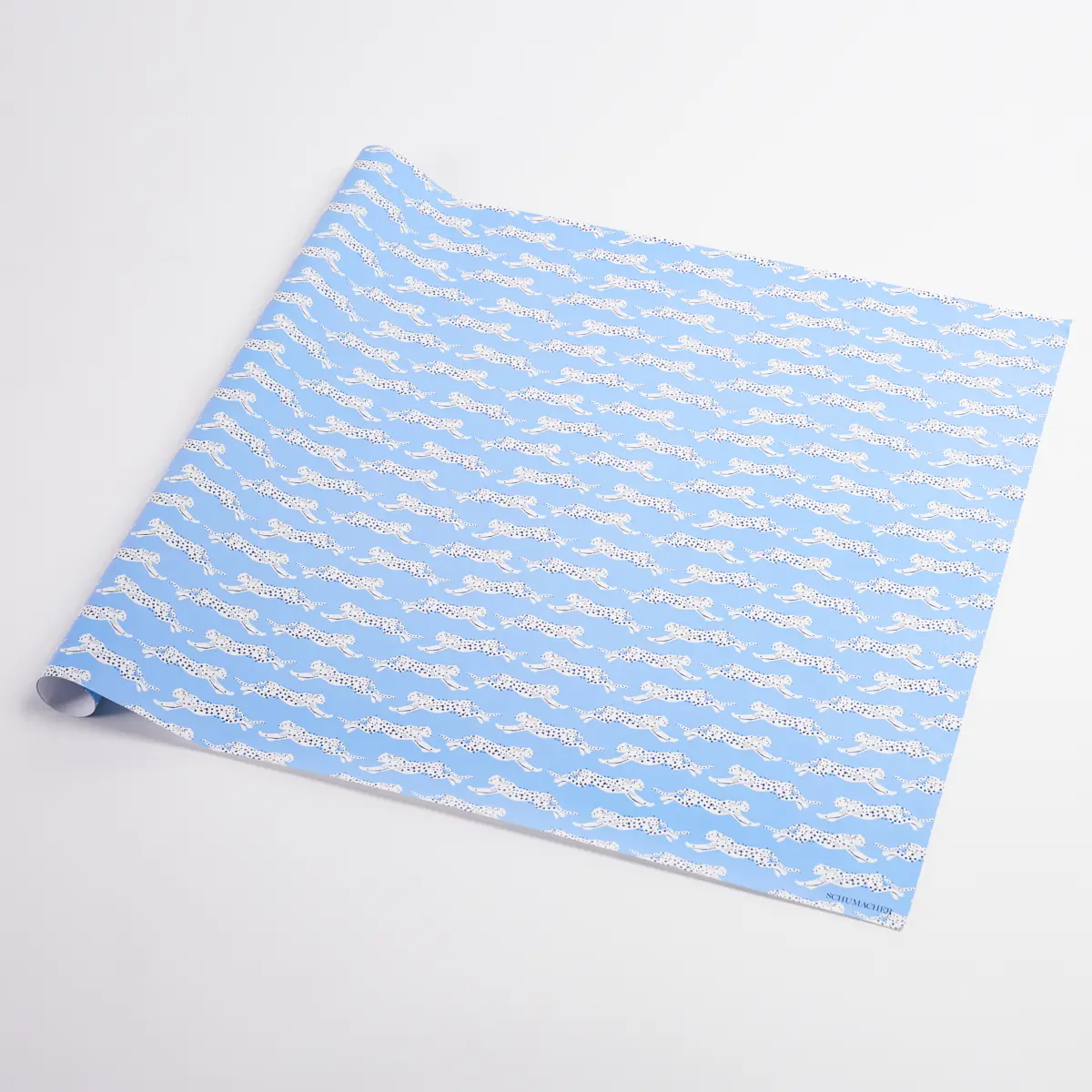 Leaping Leopards Wrapping Paper_ SKY