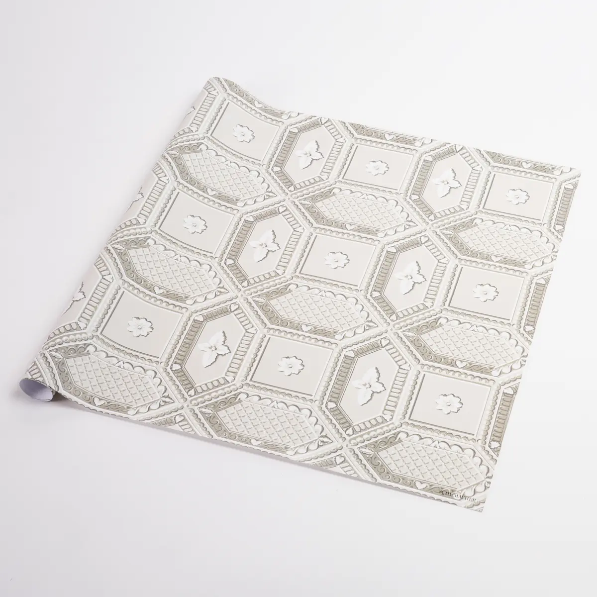 Lacunaria Wrapping Paper_ STONE