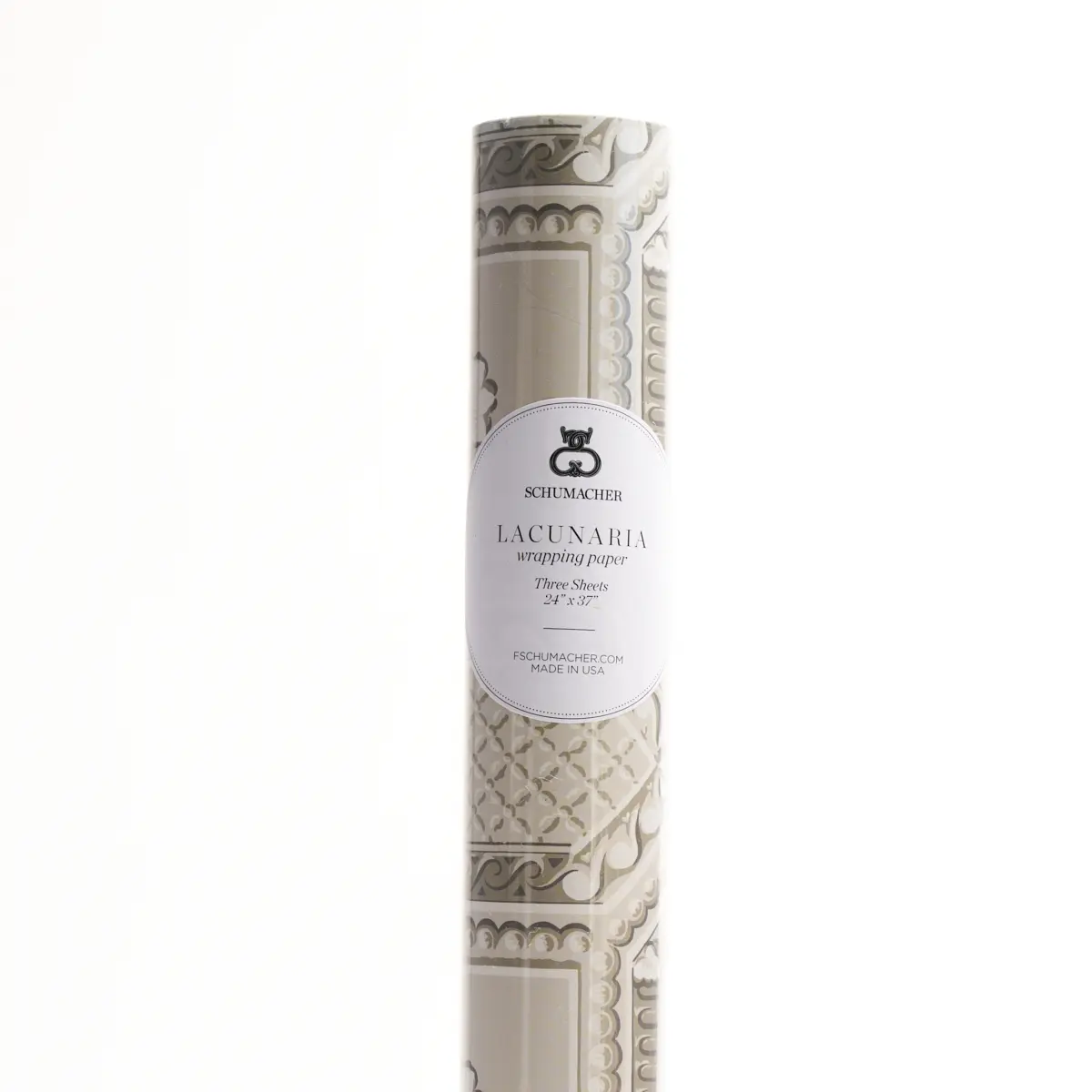 Lacunaria Wrapping Paper_ STONE