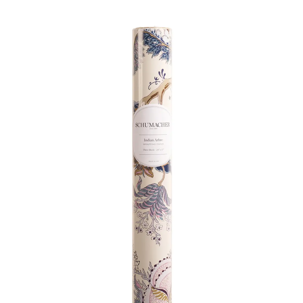 Indian Arbre Wrapping Paper_ HYACINTH