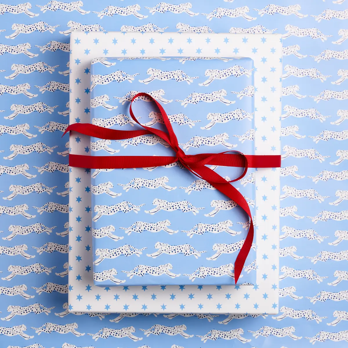 Astral Wrapping Paper_ BLUE