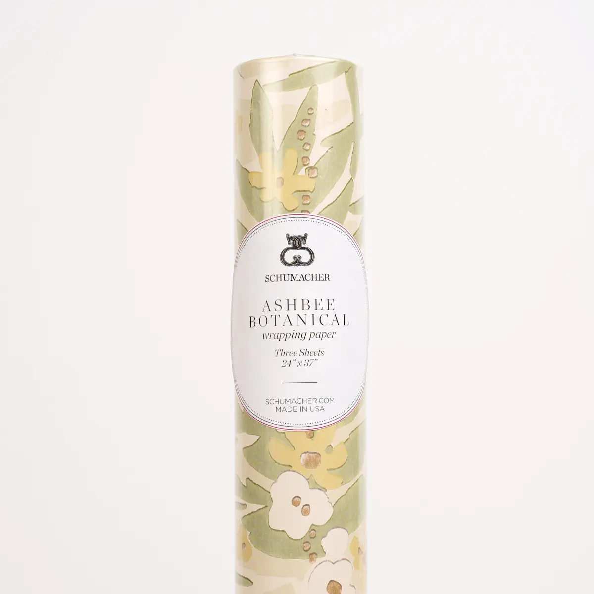 Ashbee Botanical Wrapping Paper_ CITRON