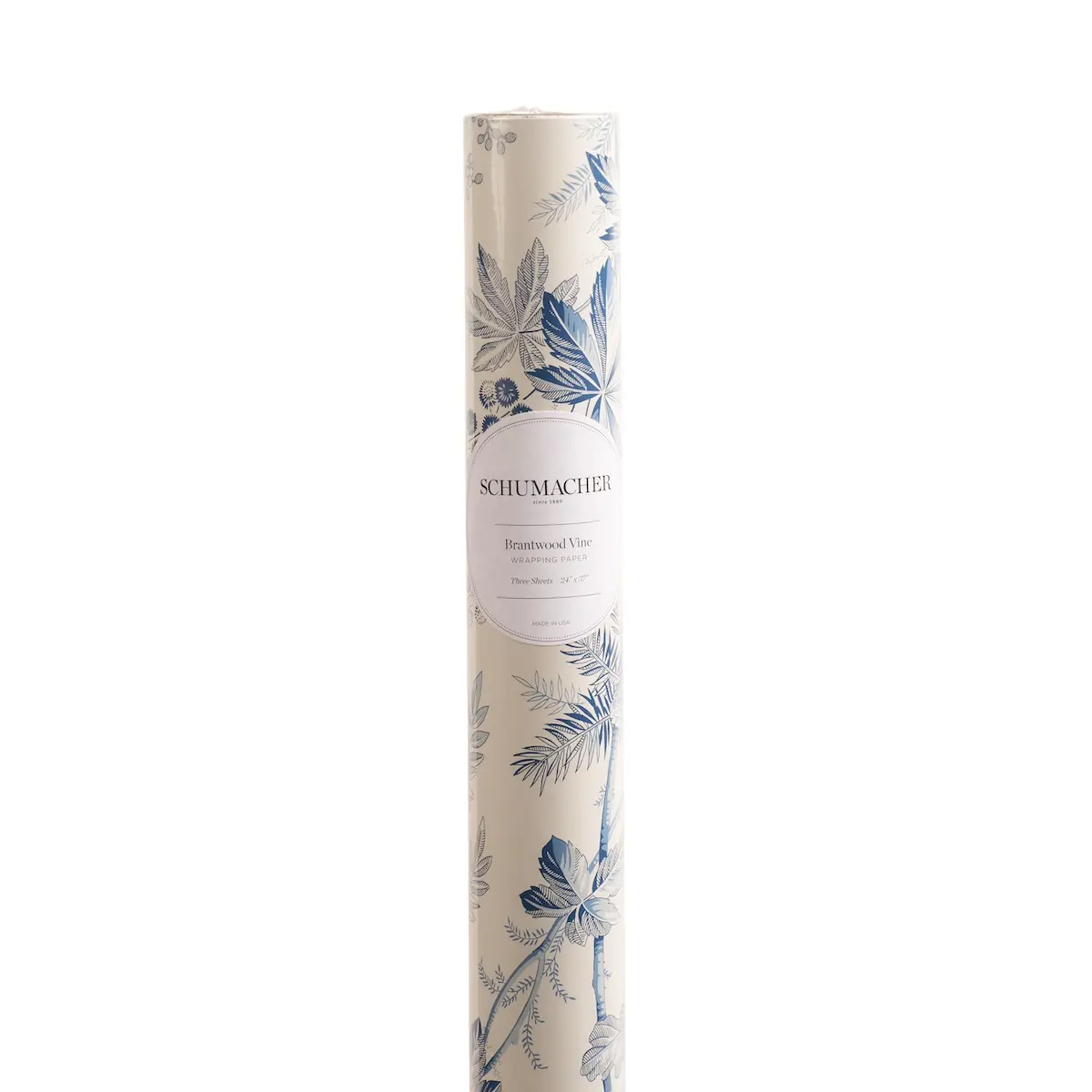 Brantwood Vine Wrapping Paper_ PORCELAIN