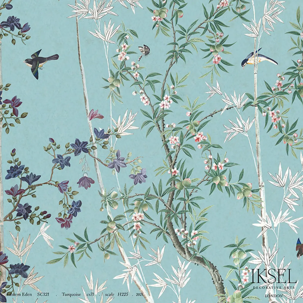 EASTERN EDEN_ TURQUOISE
