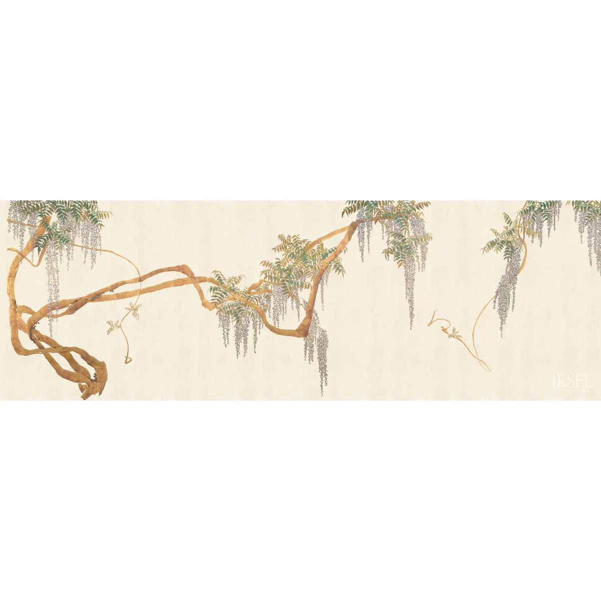EDO WISTERIA_ PALE PEACH