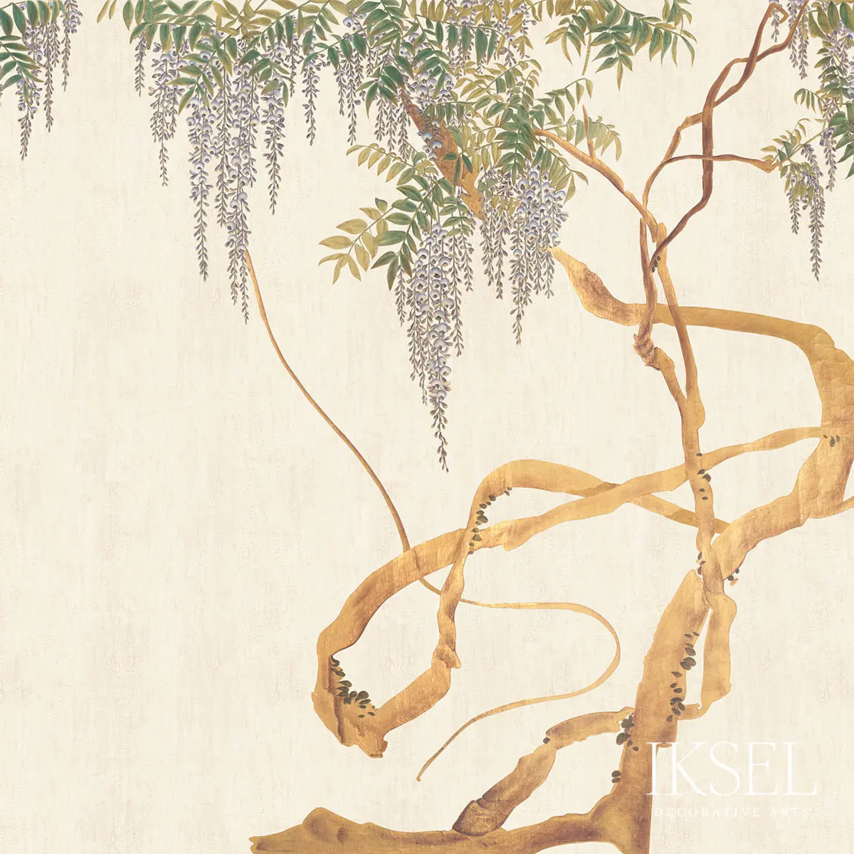 EDO WISTERIA_ PALE PEACH