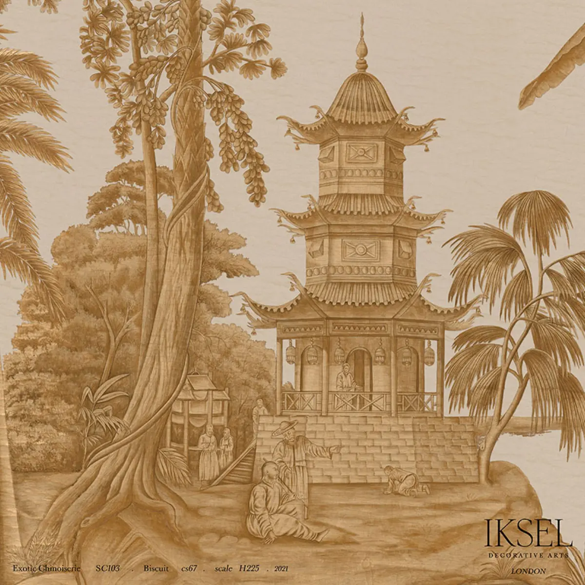 EXOTIC CHINOISERIE_ BISCUIT