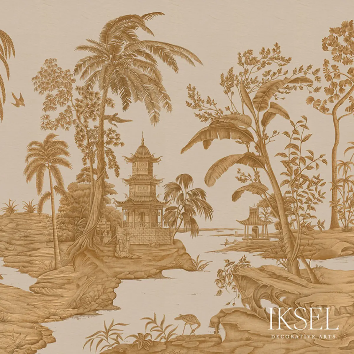 EXOTIC CHINOISERIE_ BISCUIT