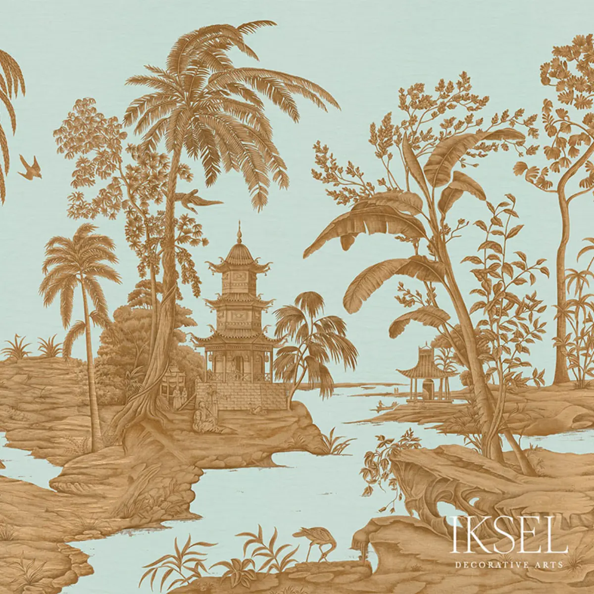 EXOTIC CHINOISERIE_ CLOUD BLUE