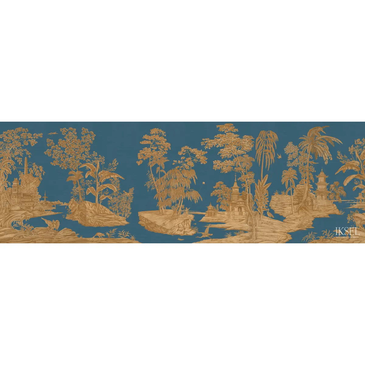 EXOTIC CHINOISERIE_ AZURE