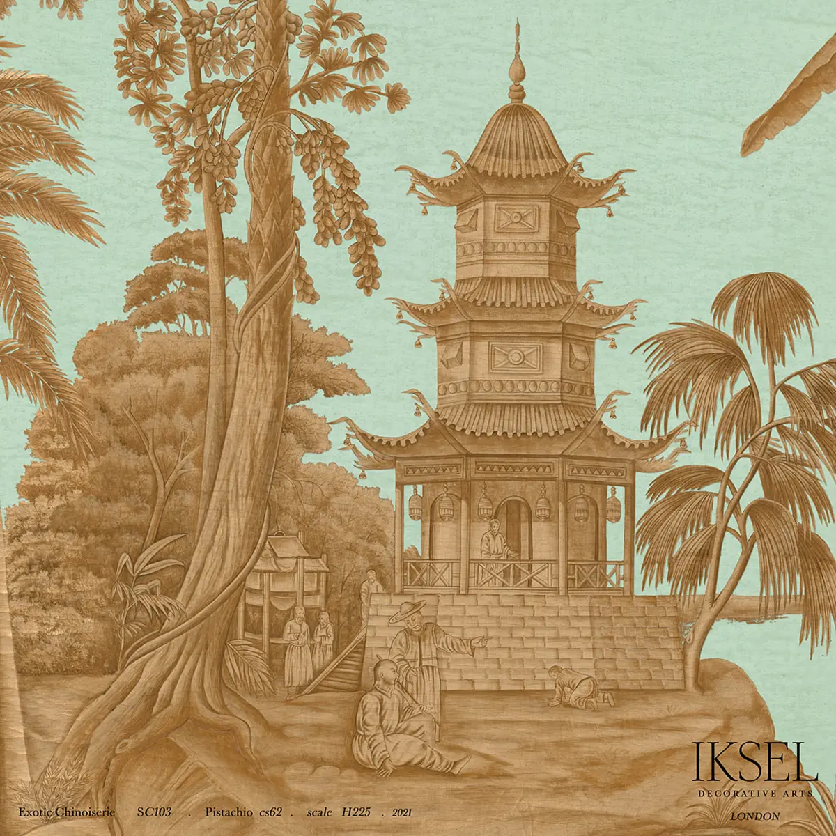 EXOTIC CHINOISERIE_ PISTACHIO