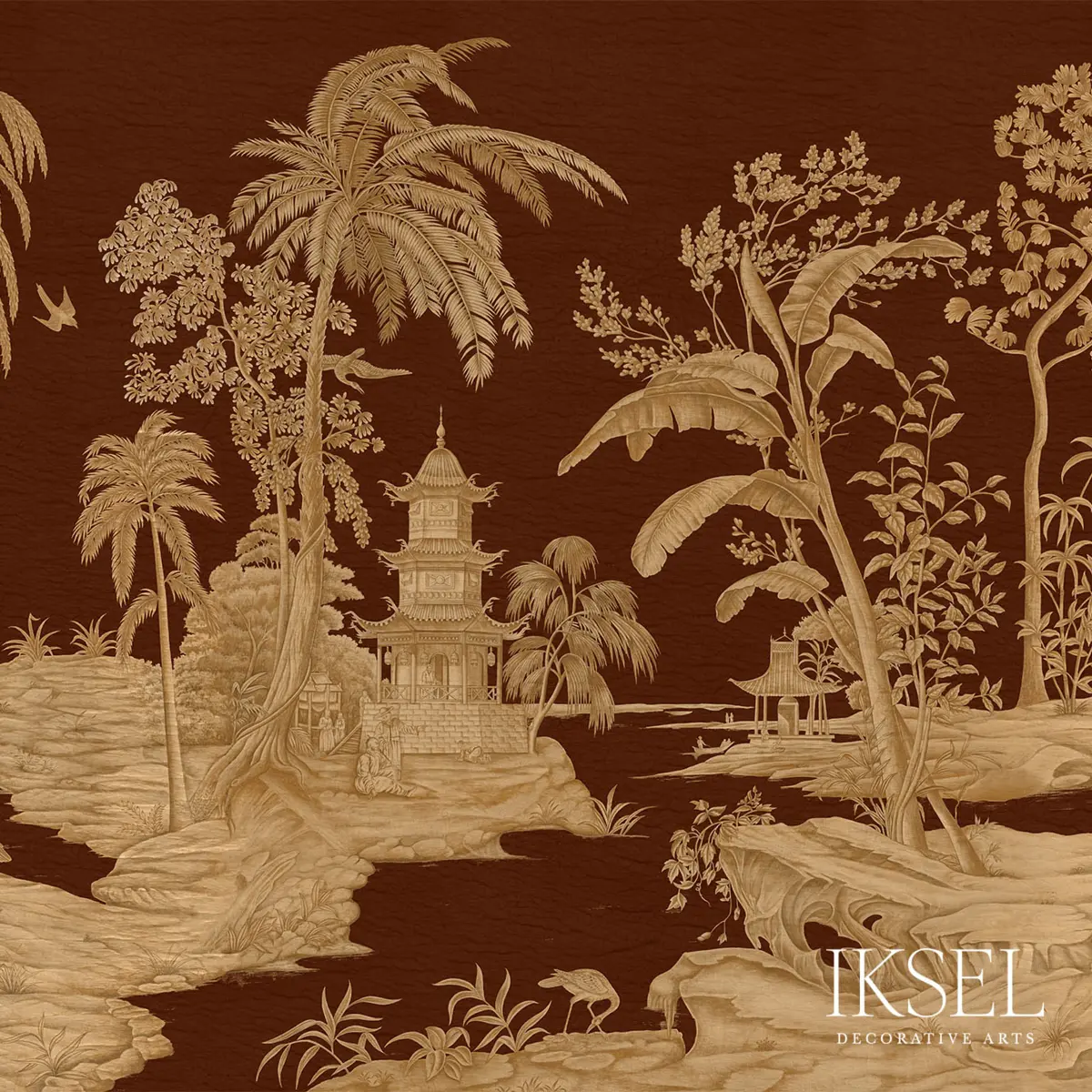 EXOTIC CHINOISERIE_ CHOCOLATE