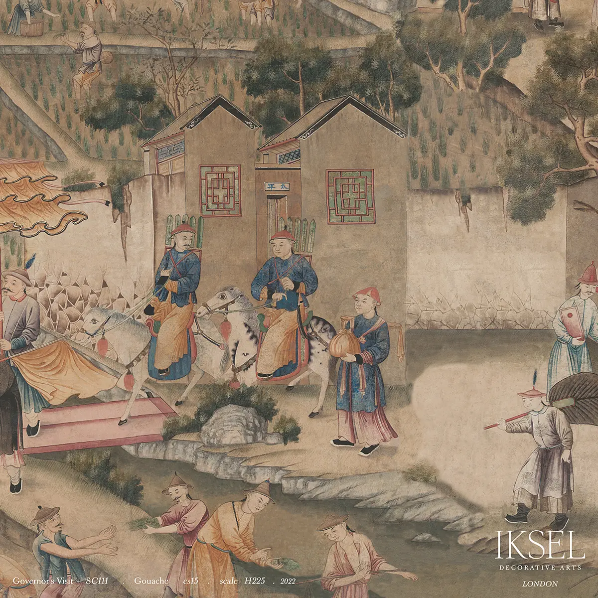 GOVERNOR'S VISIT_ GOUACHE