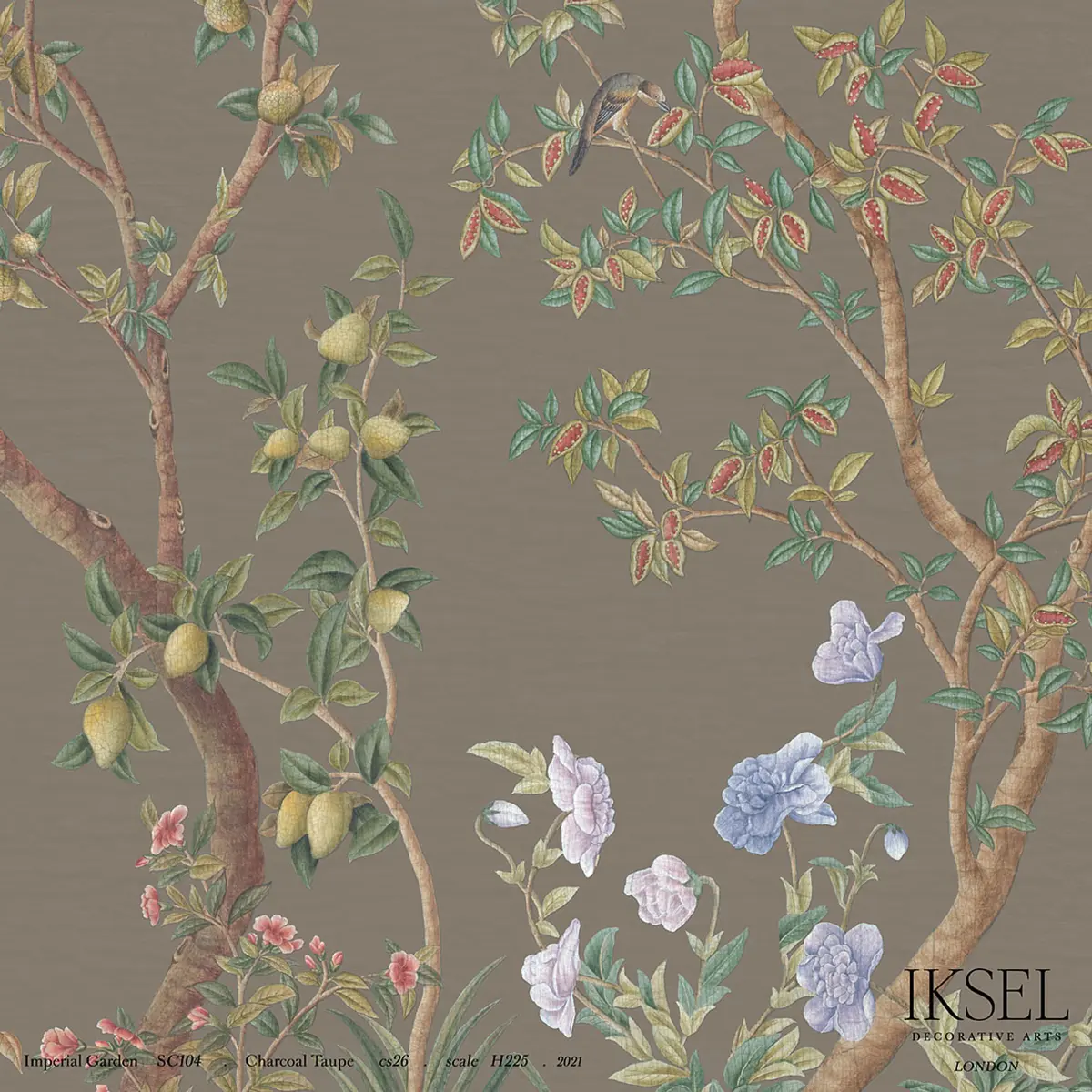 IMPERIAL GARDEN_ CHARCOAL TAUPE