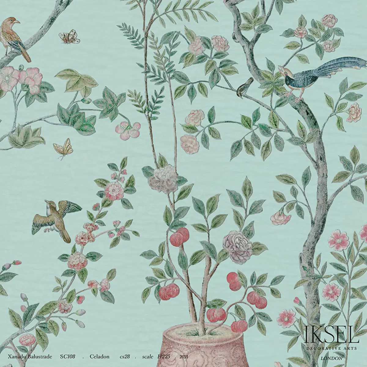 XANADU BALUSTRADE_ CELADON