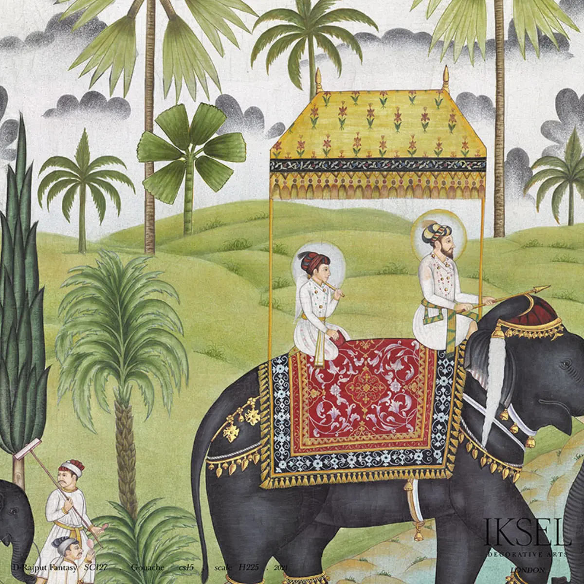 D-RAJPUT FANTASY_ GOUACHE
