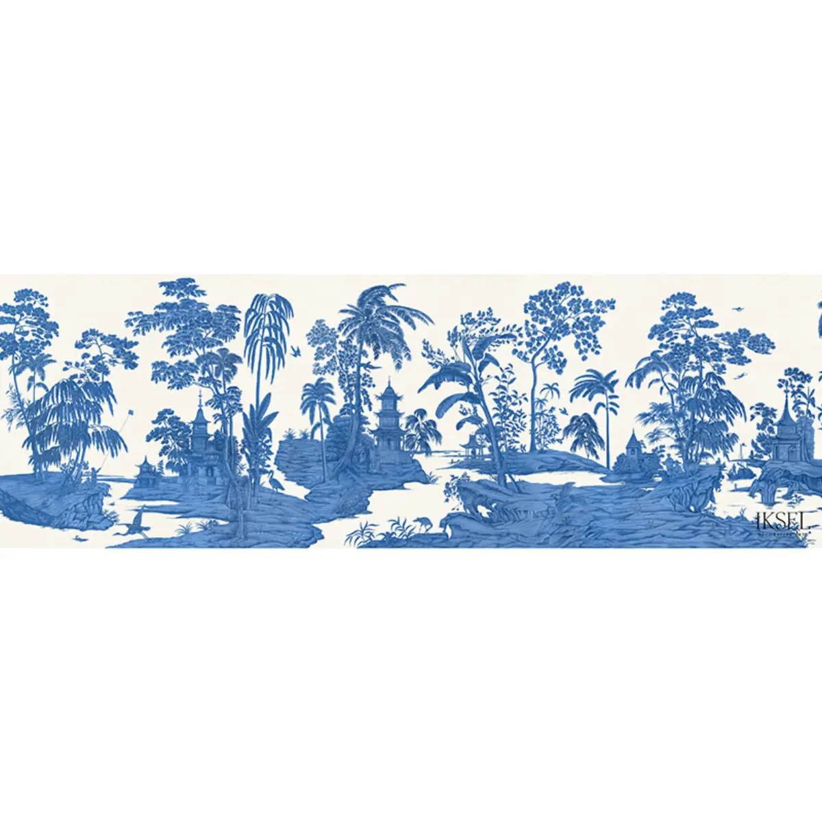 EXOTIC CHINOISERIE_ BLUE & WHITE