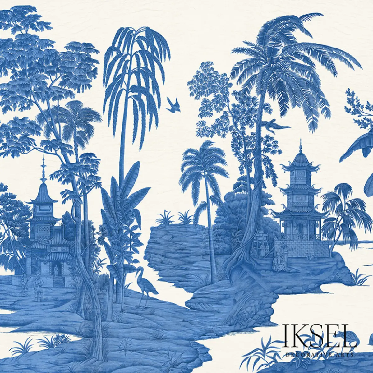 EXOTIC CHINOISERIE_ BLUE & WHITE