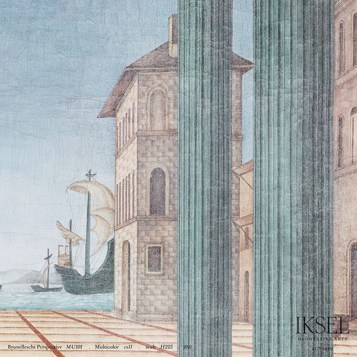 BRUNELLESCHI PERSPECTIVE_ MULTICOLOR
