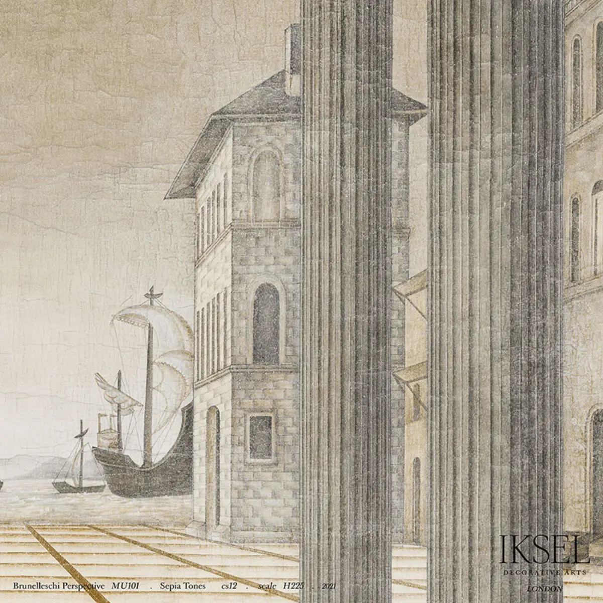 BRUNELLESCHI PERSPECTIVE_ SEPIA TONES
