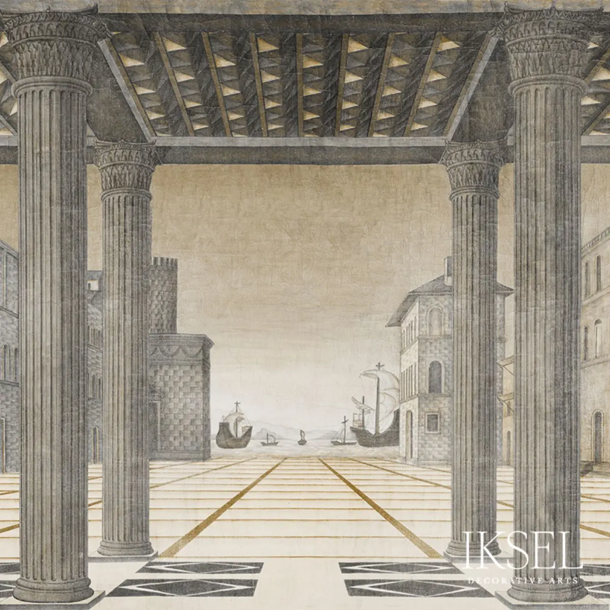 BRUNELLESCHI PERSPECTIVE_ SEPIA TONES