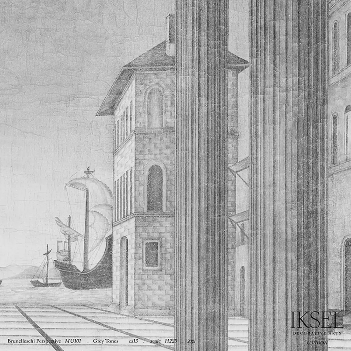 BRUNELLESCHI PERSPECTIVE_ GREY TONES