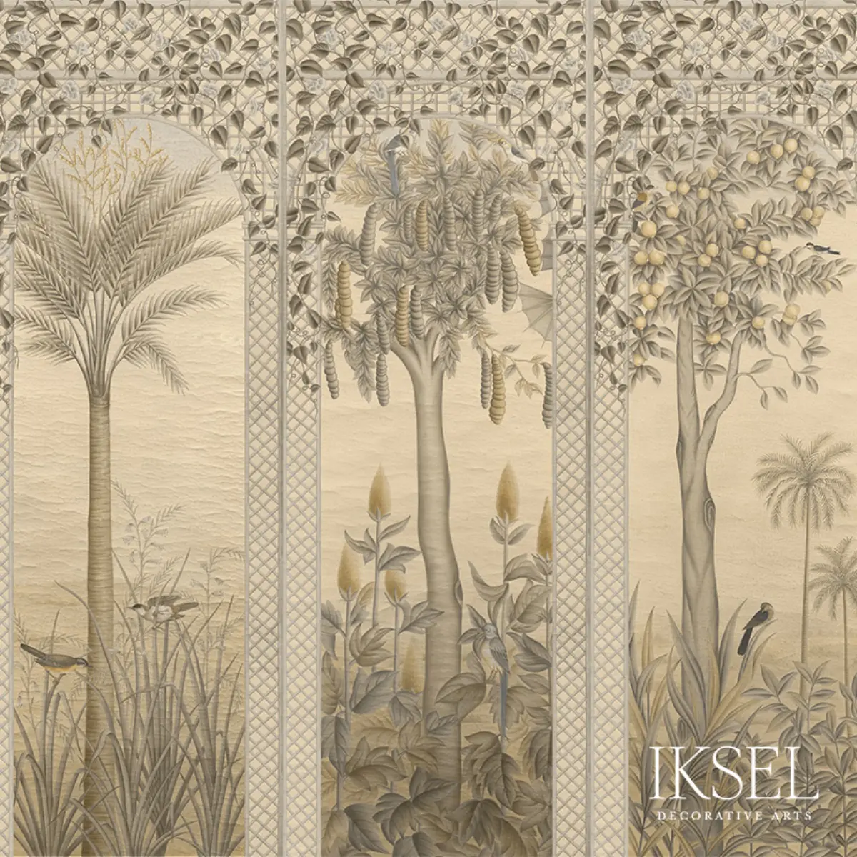 TRELLIS EXOTICA_ SEPIA TONES