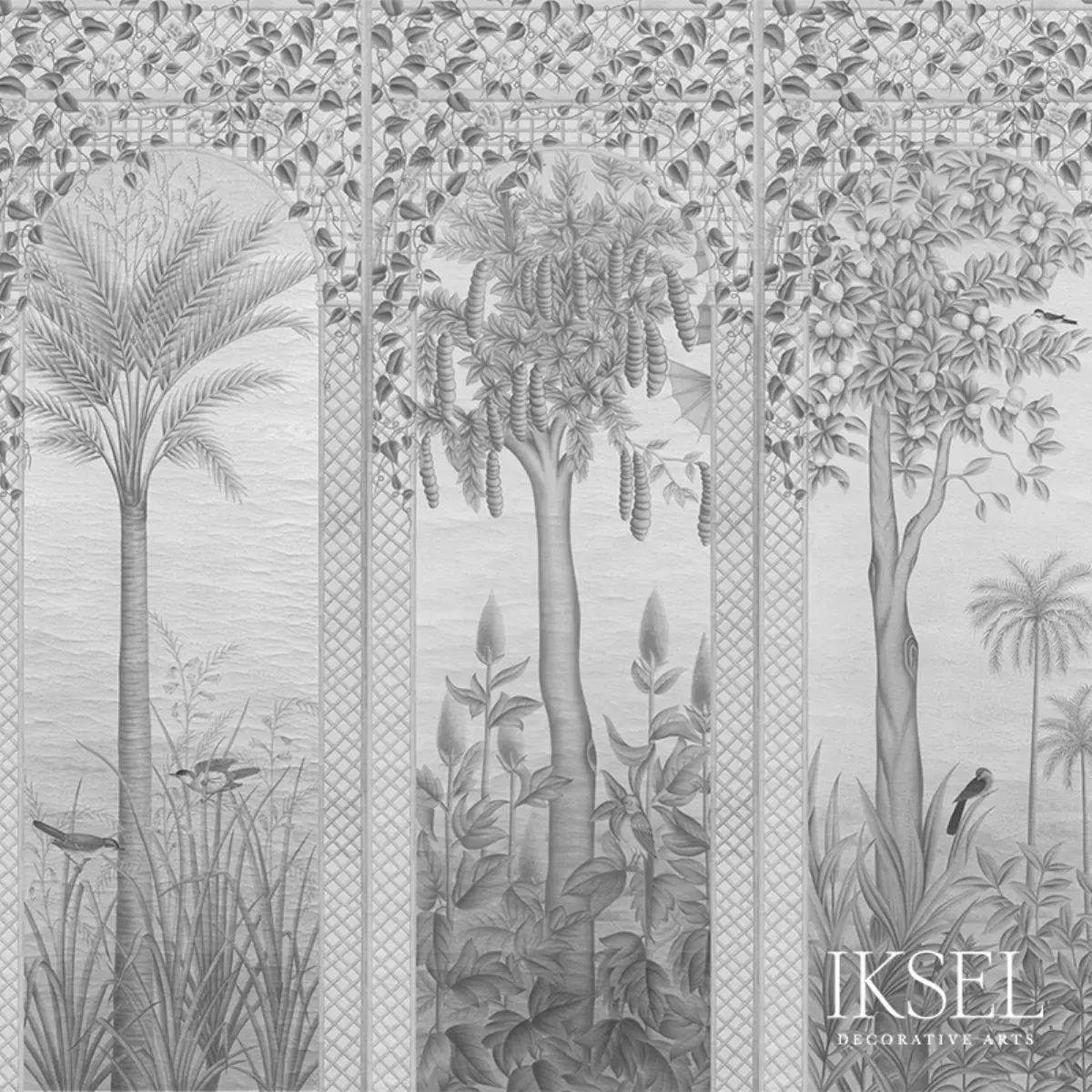 TRELLIS EXOTICA_ GREY TONES