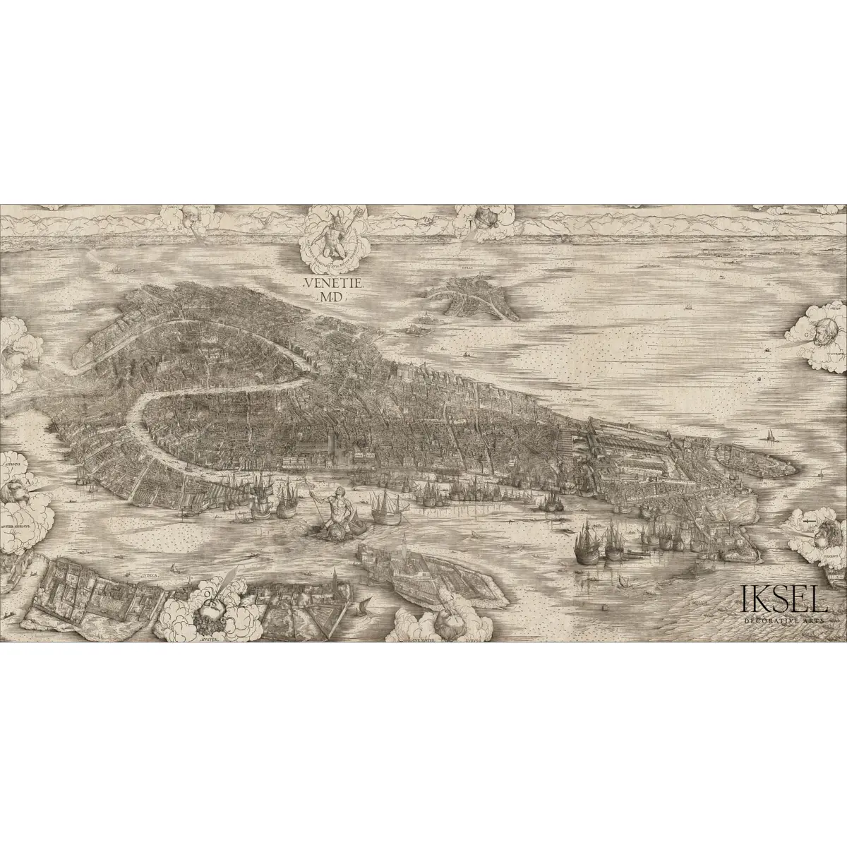 VIEW OF VENICE_ SEPIATONES